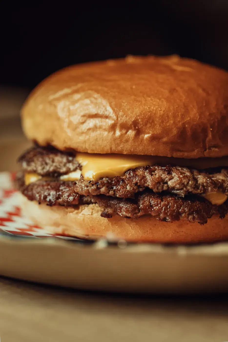 Blai Double Smash Cheeseburger