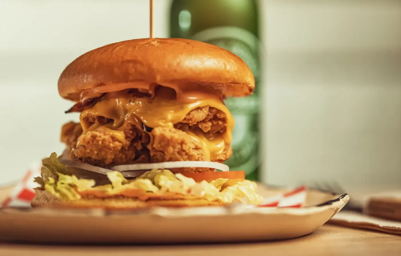 Chicken Louisiana Style Burger