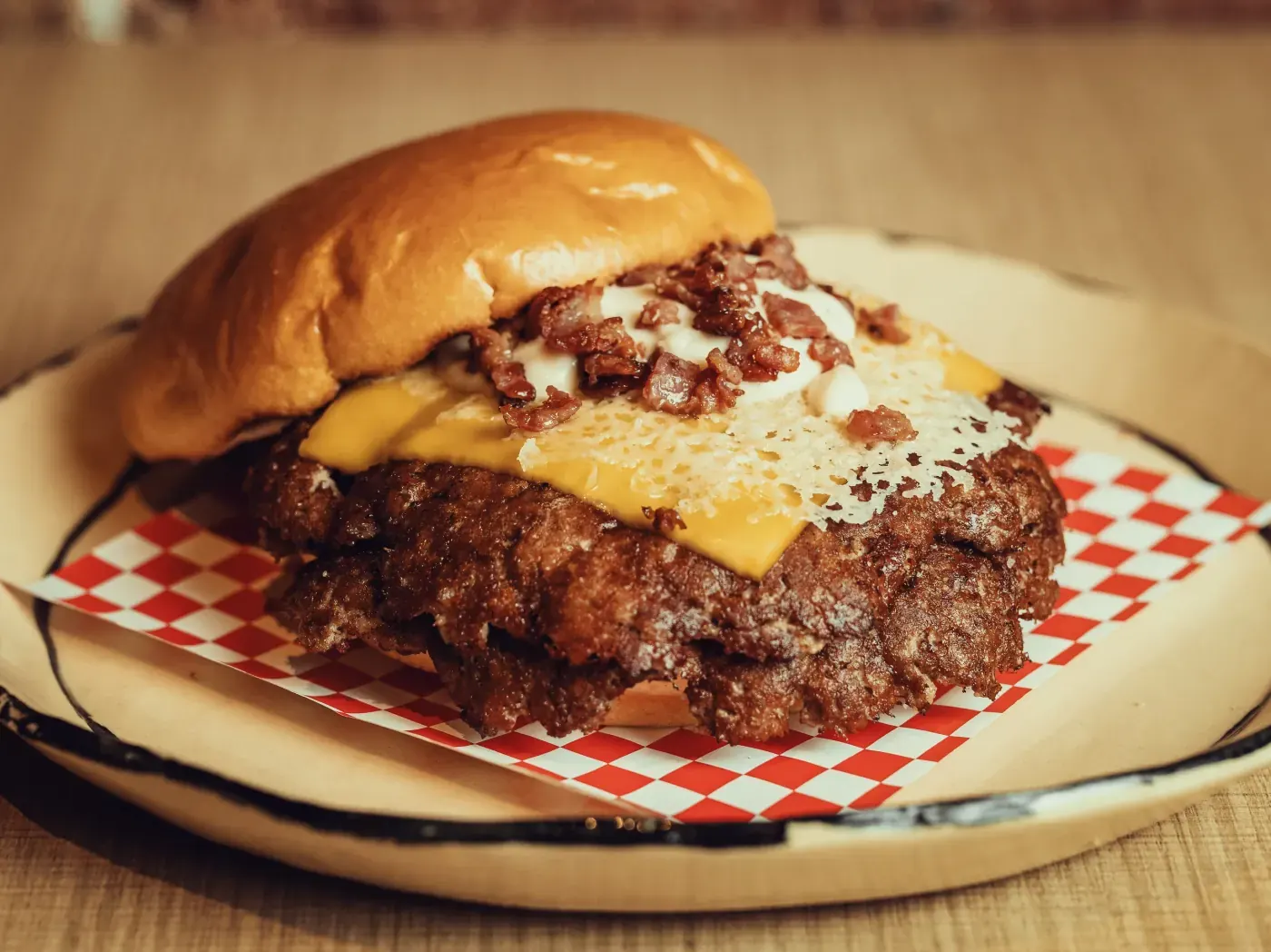 Gran Roma CarboTrufa Smash Burger